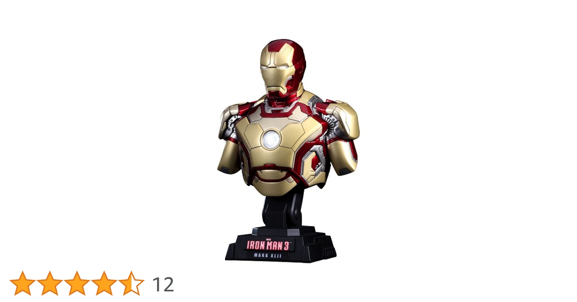 Amazon.co.jp: ホットトイズ・バスト アイアンマン3 1/4スケール